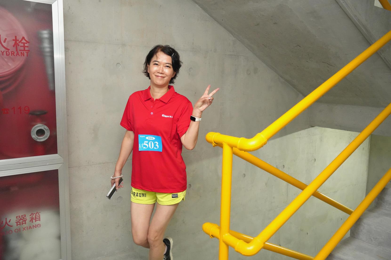 塔下再聚首 攀登勢正雄——巨龍電梯試驗塔第六屆登高跑開賽